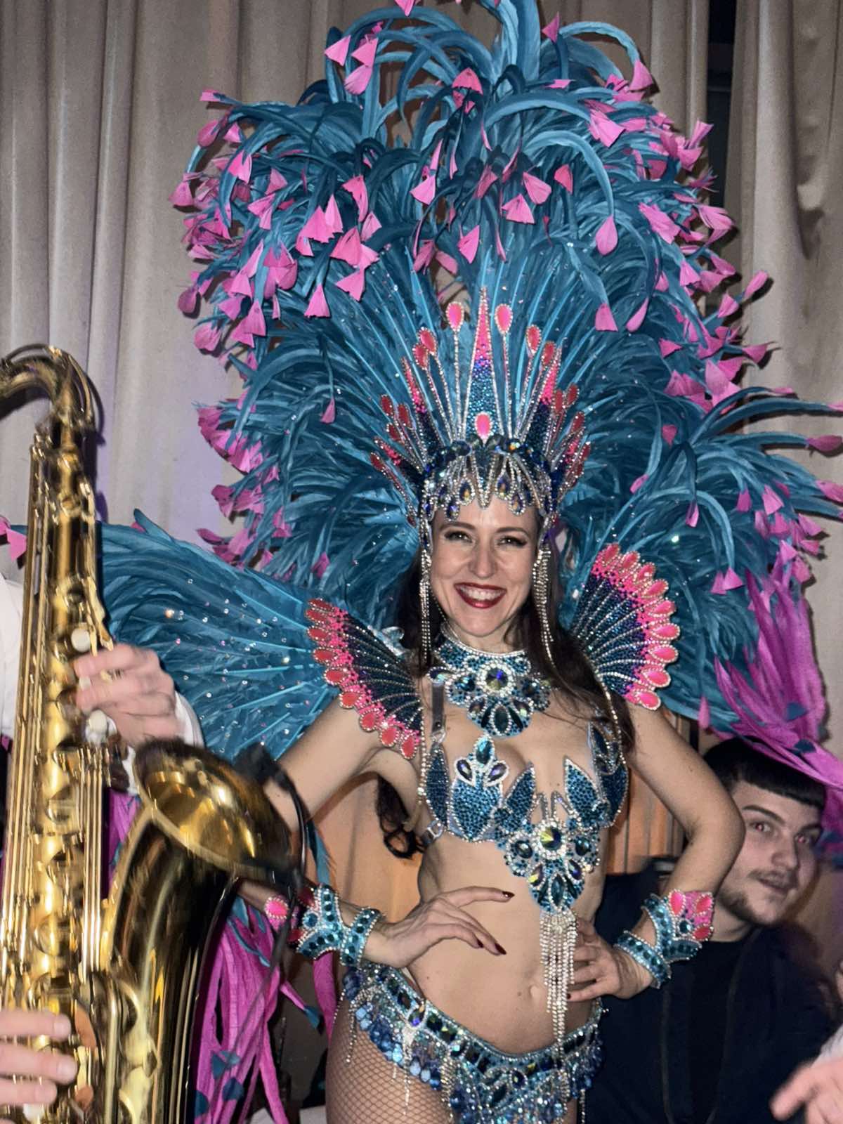 Samba show nastup - animacija gostiju